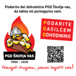 Namenite del dohodnine za PGD Škofja vas