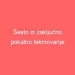 Šesto in zaključno pokalno tekmovanje starejših gasilk in gasilcev